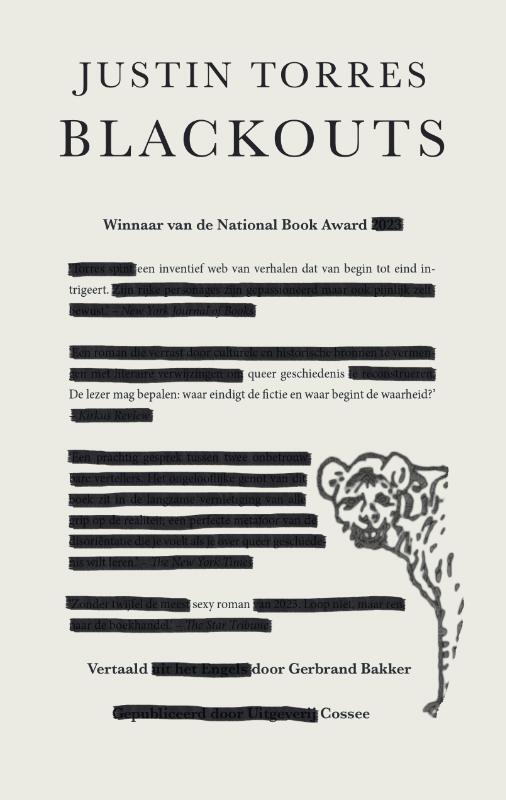Omslag van boek: Blackouts