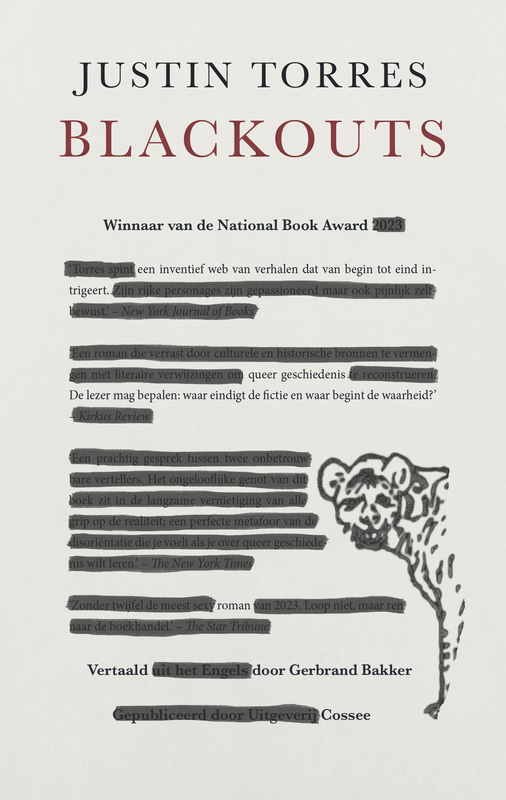 Omslag van boek: Blackouts