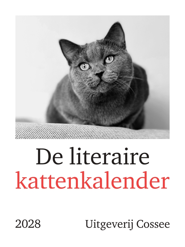 Omslag van boek: De literaire kattenkalender 2028